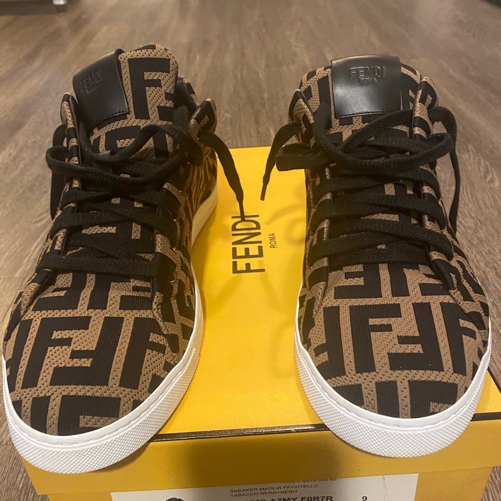Fendi sneakers.